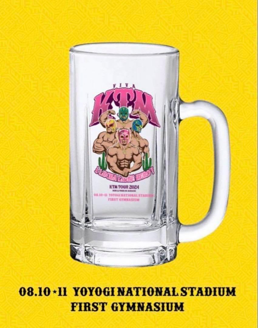 ケツメイシ　ビールジョッキ10個セット　会場限定 ケツメイシ ビールジョッキ ビールグラス ケツメイシ ビール